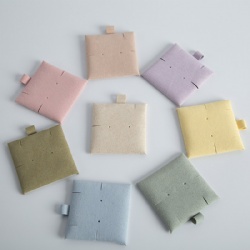 Microfiber Jewelry Pouch with Insert Pad for Necklace Rings Earring