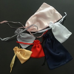 Satin Gift Bags, Jewelry Pouches Wedding Gift Bags Baby Shower Christmas Gift Bags, Candy Bags